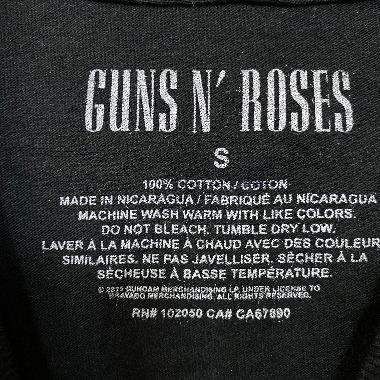 GunsN'Roses Appetite For Destruction Tshirt size Small