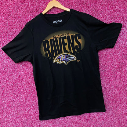 FOCO NFL Baltimore Ravens Team Logo Graphic T-Shirt Large