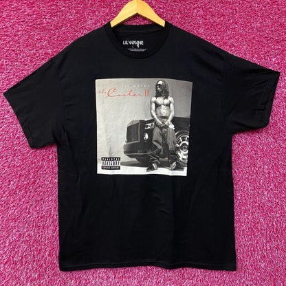 Lil Wayne The Carter II Hip Hop Graphic Design T-Shirt Large