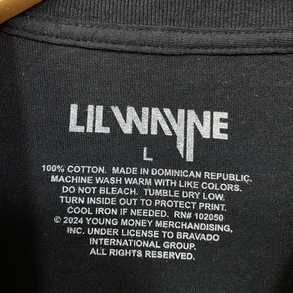 Lil Wayne The Carter II Hip Hop Graphic Design T-Shirt Large