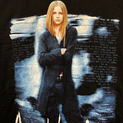 Avril Lavigne Let Go Album Punk Rock T-Shirt Small