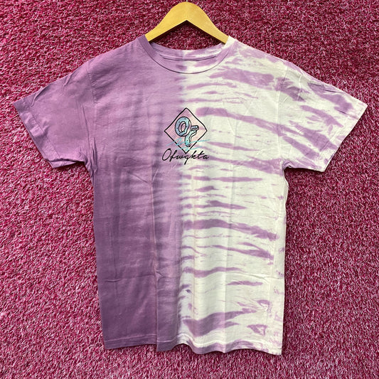 Odd Future Purple Embroidered Tie dye Tshirt size Medium
