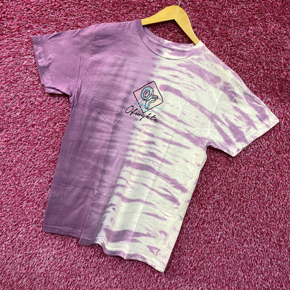 Odd Future Purple Embroidered Tie dye Tshirt size Medium