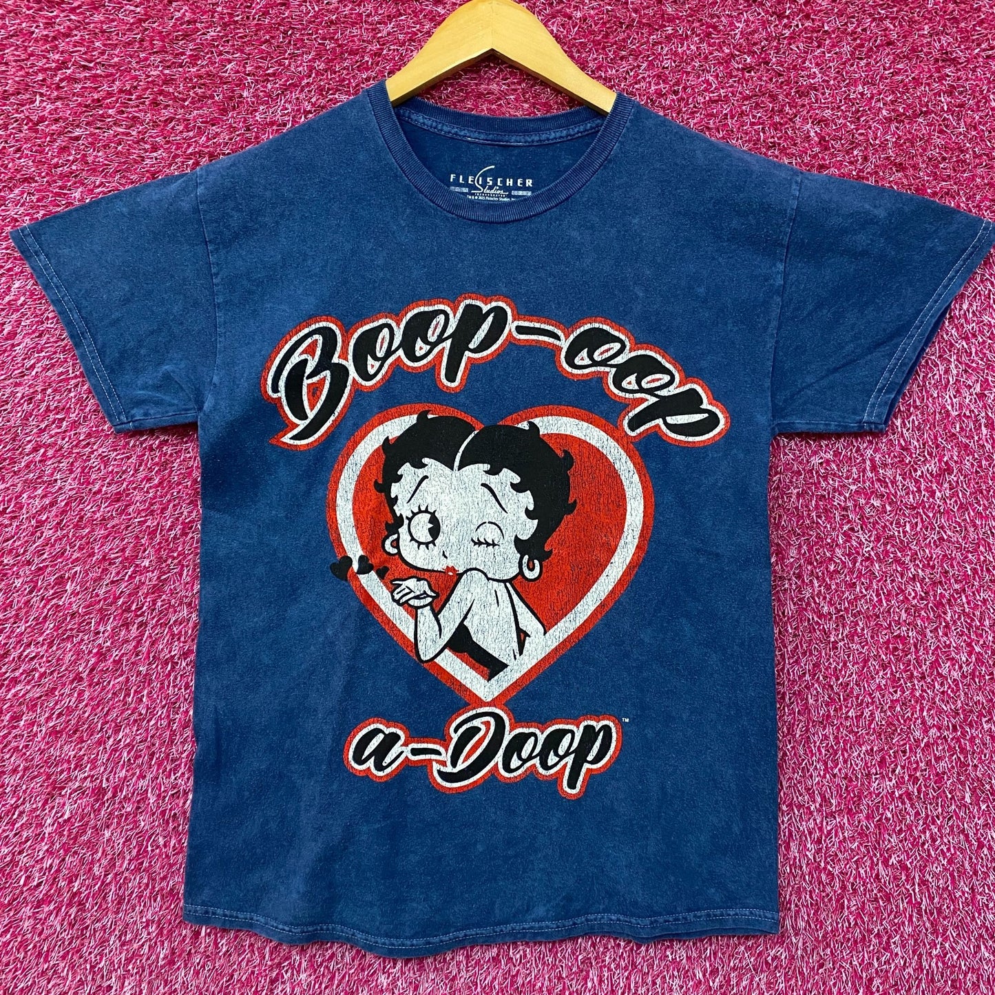 Betty Boop Boop-Oop-A-Doop Heart T-Shirt Small