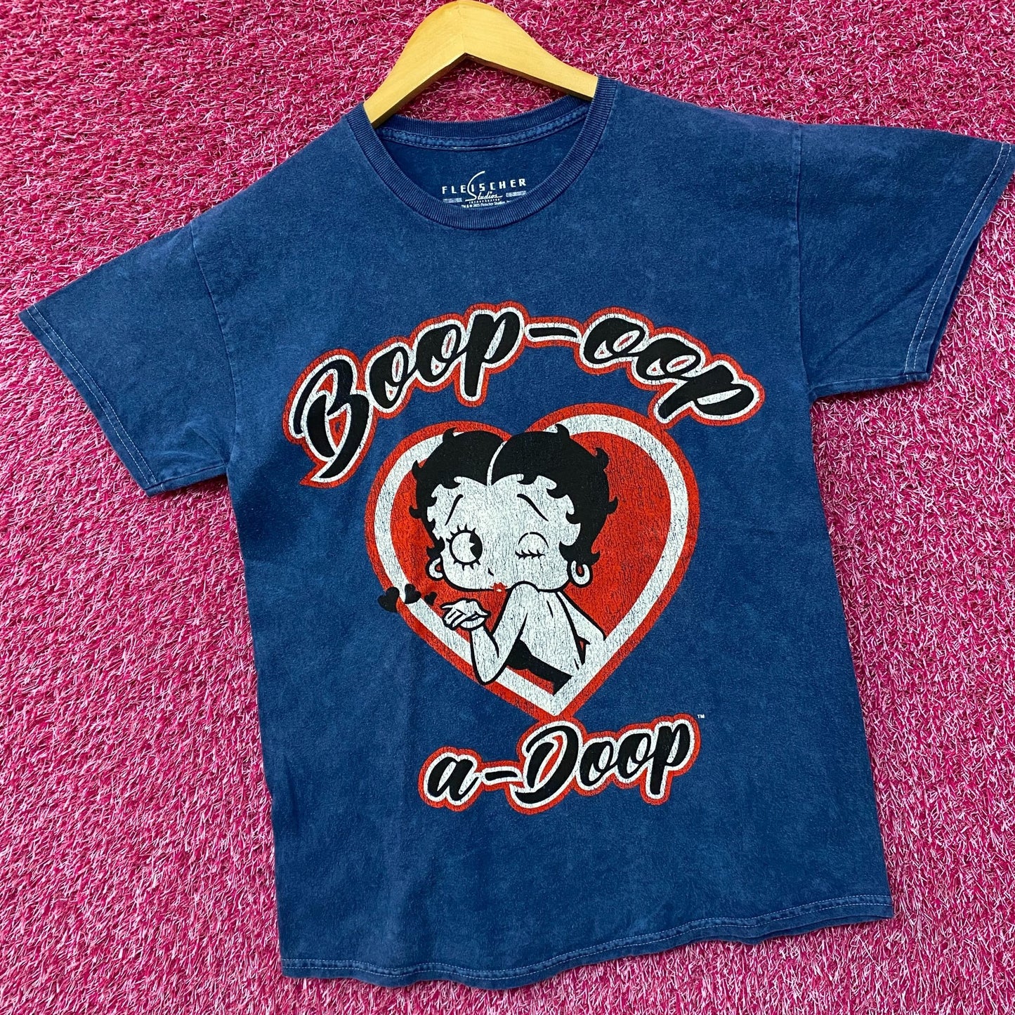 Betty Boop Boop-Oop-A-Doop Heart T-Shirt Small