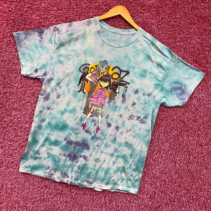 The Gorillaz Phase 1 Celebrity Take Down Rock Tie Dye XL