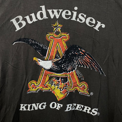 Budweiser King Of Beer American Bald Eagle Logo T-Shirt XL