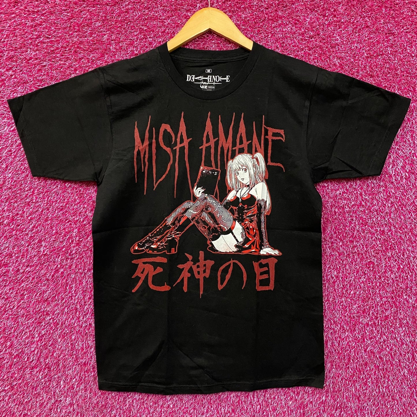 Death Note Misa Amane Gothic Style Anime T-Shirt Medium