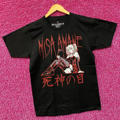 Death Note Misa Amane Gothic Style Anime T-Shirt Medium