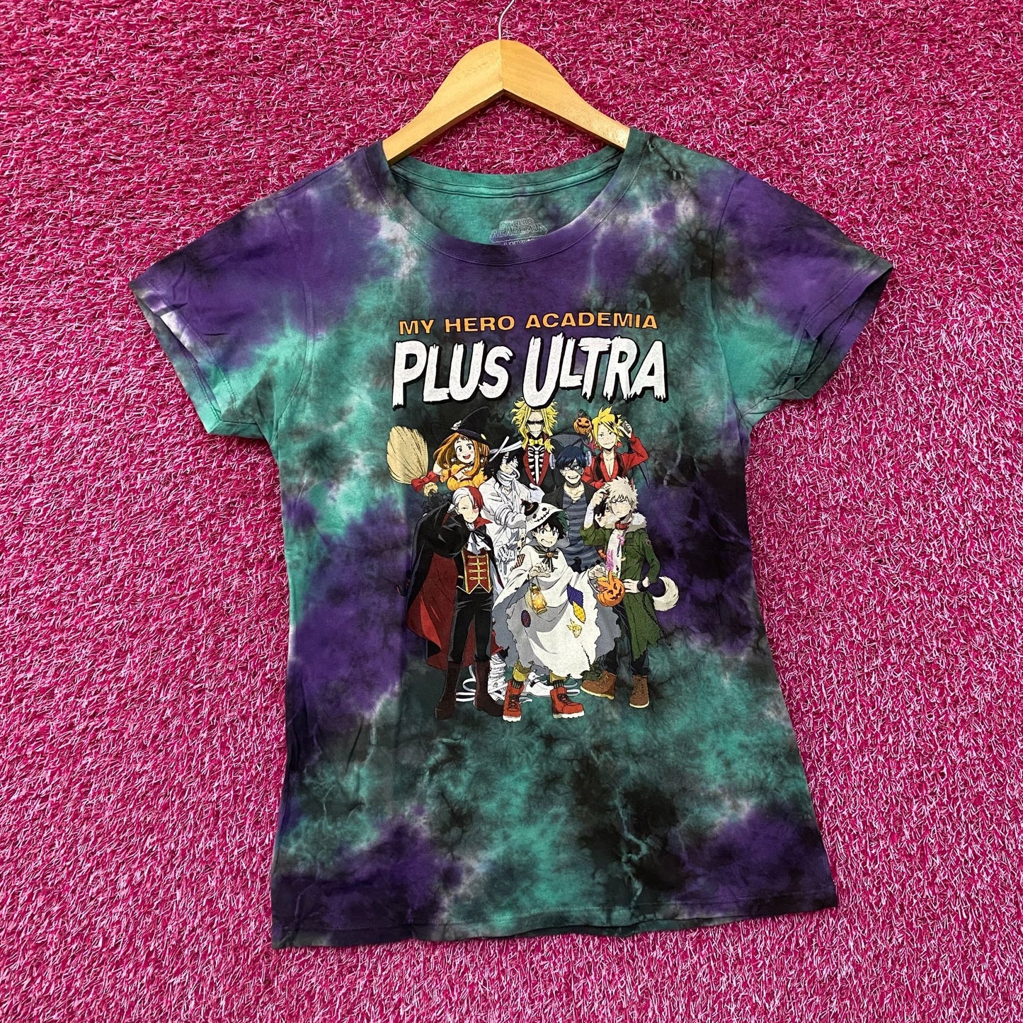 My hero Academia Boku No Hero Academia Plus Ultra Halloween Tie Dye Large