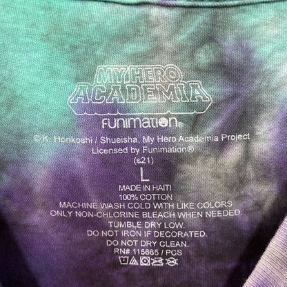 My hero Academia Boku No Hero Academia Plus Ultra Halloween Tie Dye Large