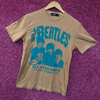 Junk Food Clothing The Beatles All-Star Show Vintage Style Tee XS