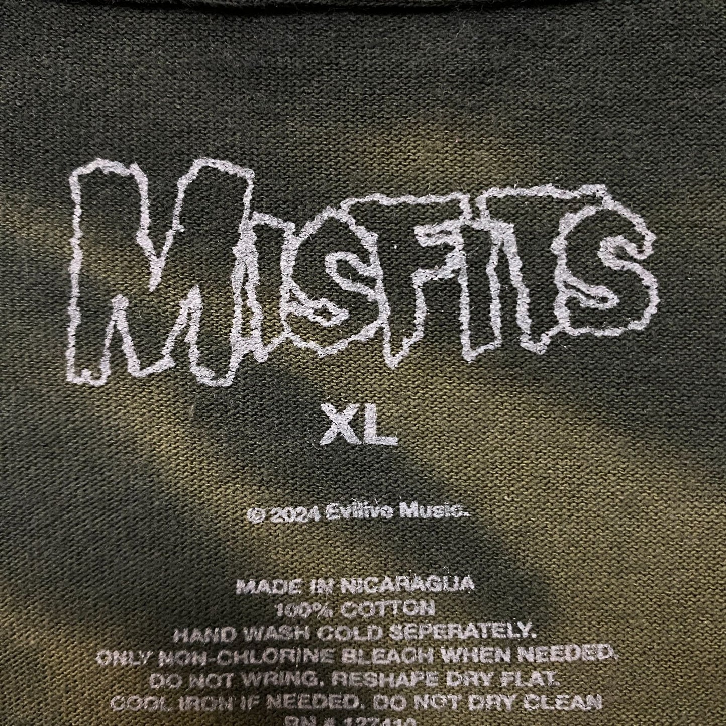 Misfits Mommy Can I Go Out & Kill Oversized Band Tie Dye Extra Large