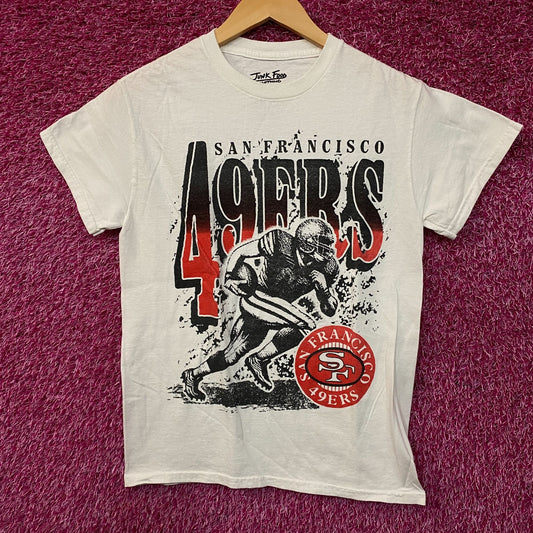 Junk Food Clothing NFL San Francisco 49ers Rushing Flea Market T-Shirt XS
