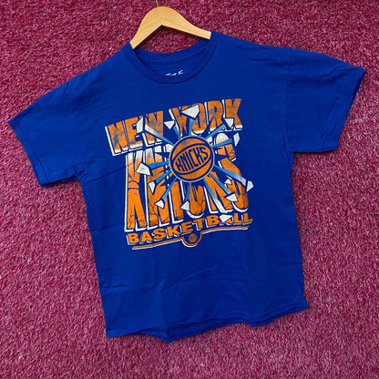 Junk Food Clothing NBA New York Knicks Break Through Graphic Tee Medium