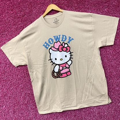 Hello kitty Cowgirl Howdy by Sanrio T-Shirt Size XXL