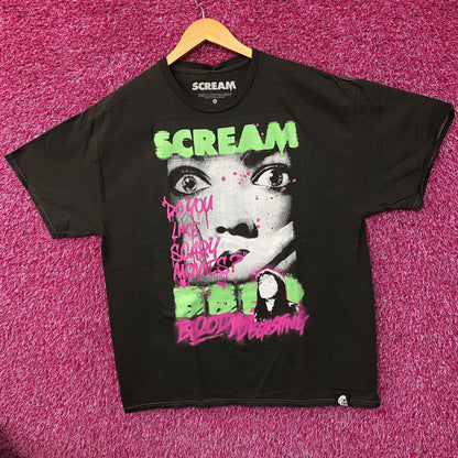 Scream x Bloody Disgusting Scary Movies Scream T-Shirt XL