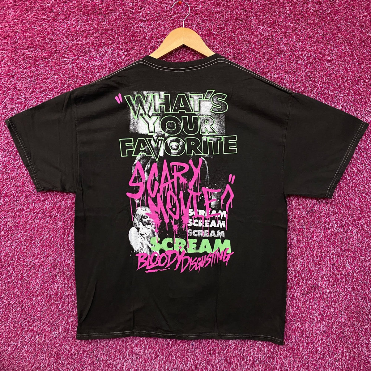 Scream x Bloody Disgusting Scary Movies Scream T-Shirt XL