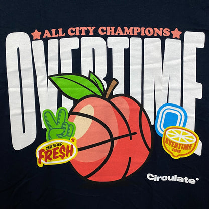 Circulate x Overtime "All City Champs" T-shirt Large