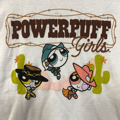 The Powerpuff Girls Western Cowgirls Crop Top Size XL