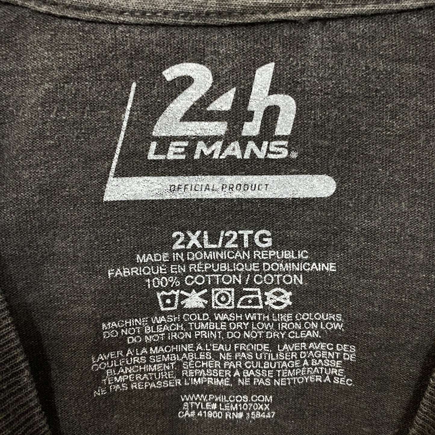 24h Le Mans 24 Heures Du Mans T-Shirt 2XL