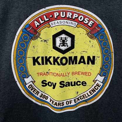 Kikkoman Soy Sauce Logo Graphic T-Shirt Large