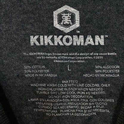Kikkoman Soy Sauce Logo Graphic T-Shirt Large