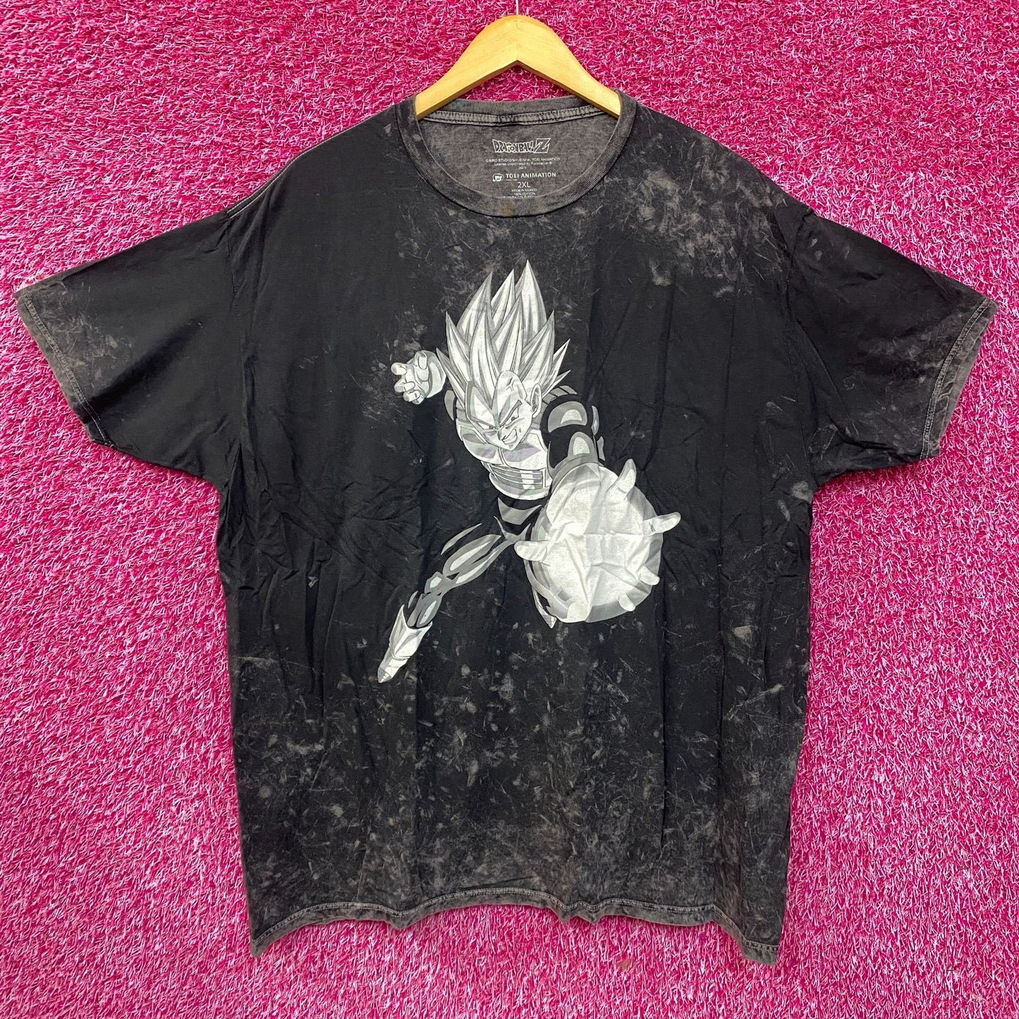 Dragon Ball Z Vegeta Anime Graphic T-Shirt 2XL