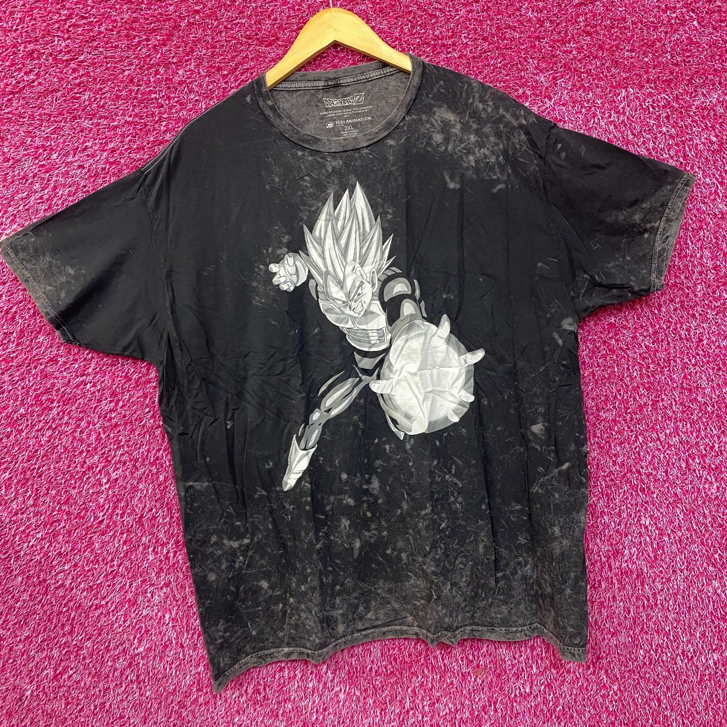 Dragon Ball Z Vegeta Anime Graphic T-Shirt 2XL