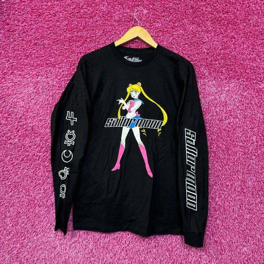 Sailor Moon The Sailor Scouts Symbols Anime Long Sleeve M