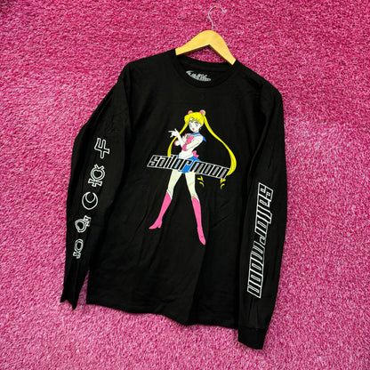 Sailor Moon The Sailor Scouts Symbols Anime Long Sleeve M