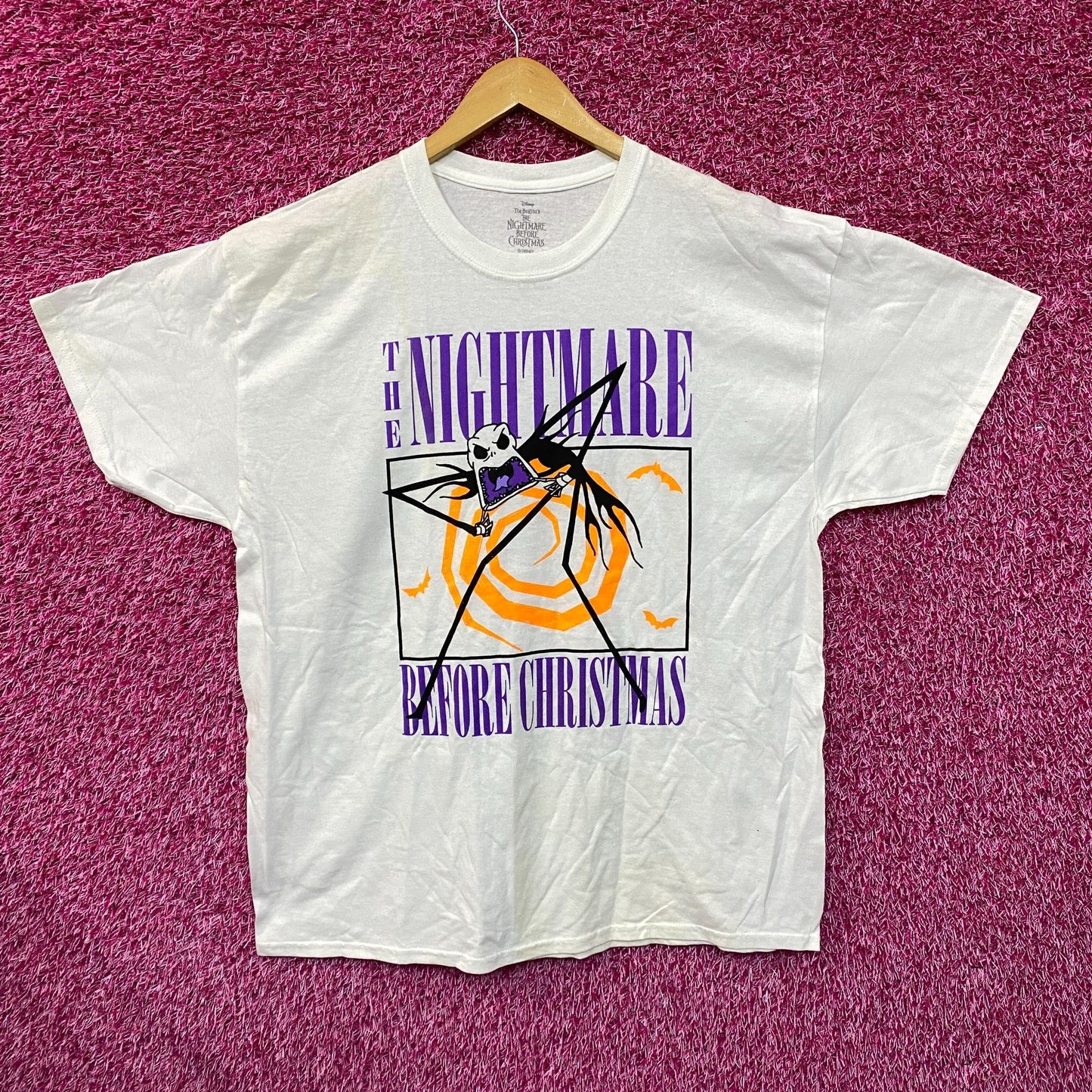 The Nightmare before Christmas Jack Skellington Disney Tee L