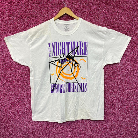 The Nightmare before Christmas Jack Skellington Disney Tee L