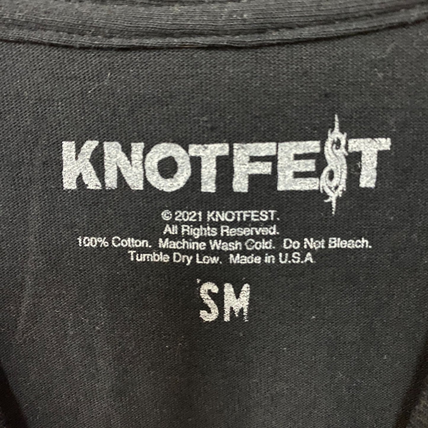 Knotfest Heavy Metal Music Festival T-Shirt Small