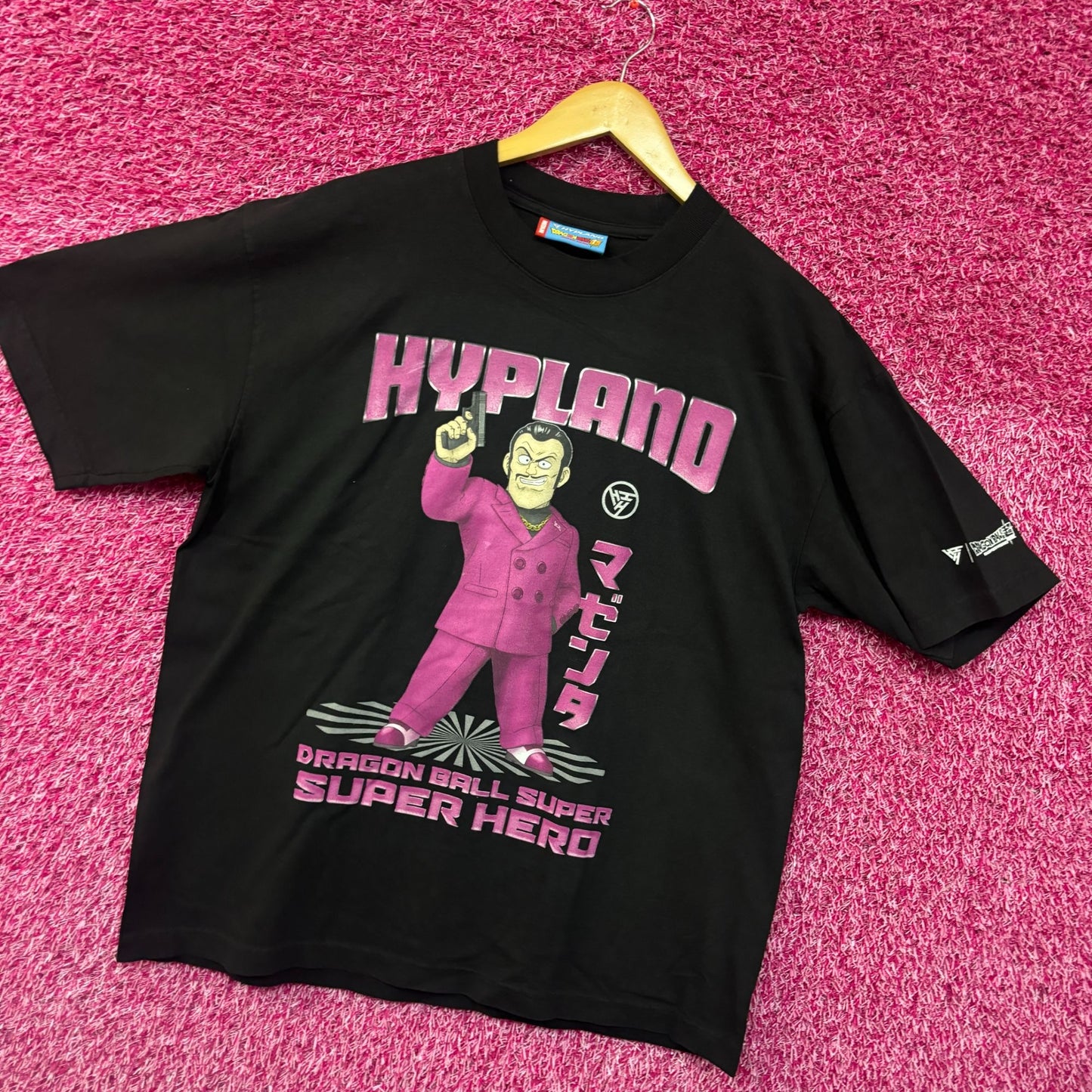 Hypeland x Dragon Ball Super Hero Magenta anime tshirt size medium
