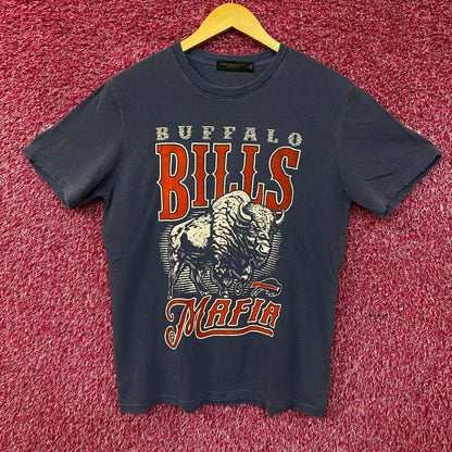 Junk Food Clothing Bills Mafia Vintage Style Graphic Tee Medium