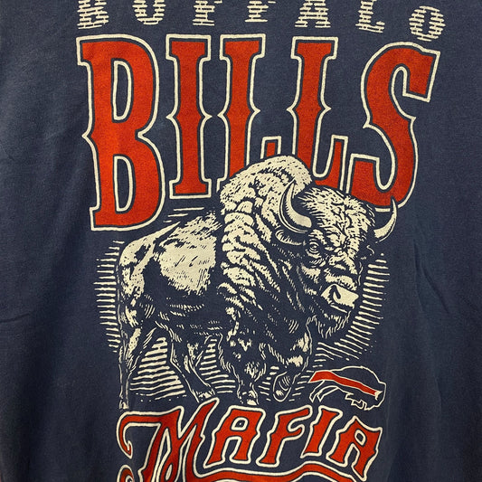 Junk Food Clothing Bills Mafia Vintage Style Graphic Tee Medium