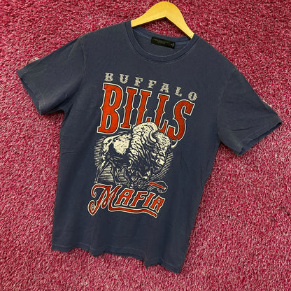 Junk Food Clothing Bills Mafia Vintage Style Graphic Tee Medium