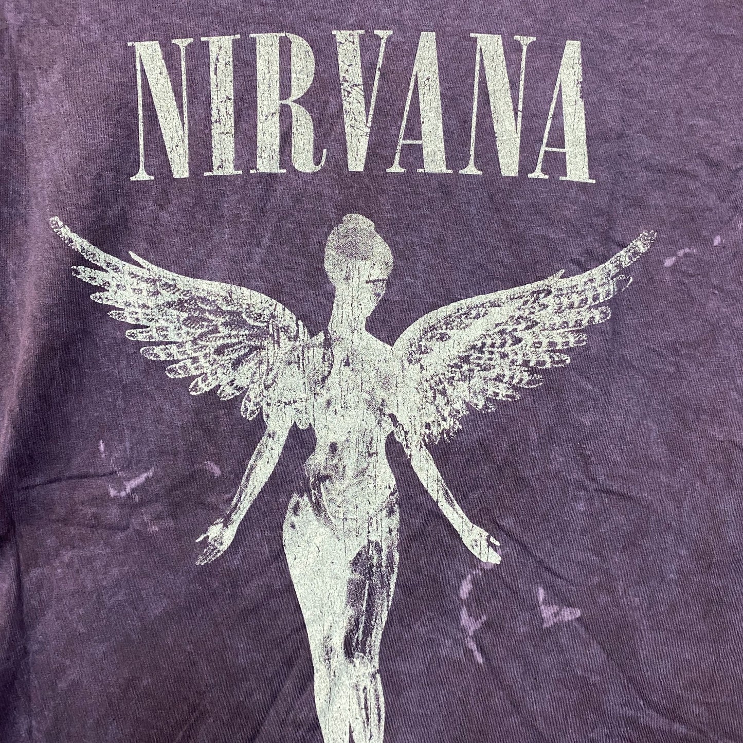 Nirvana Blue Monochrome In Utero Rock tshirt Size Medium