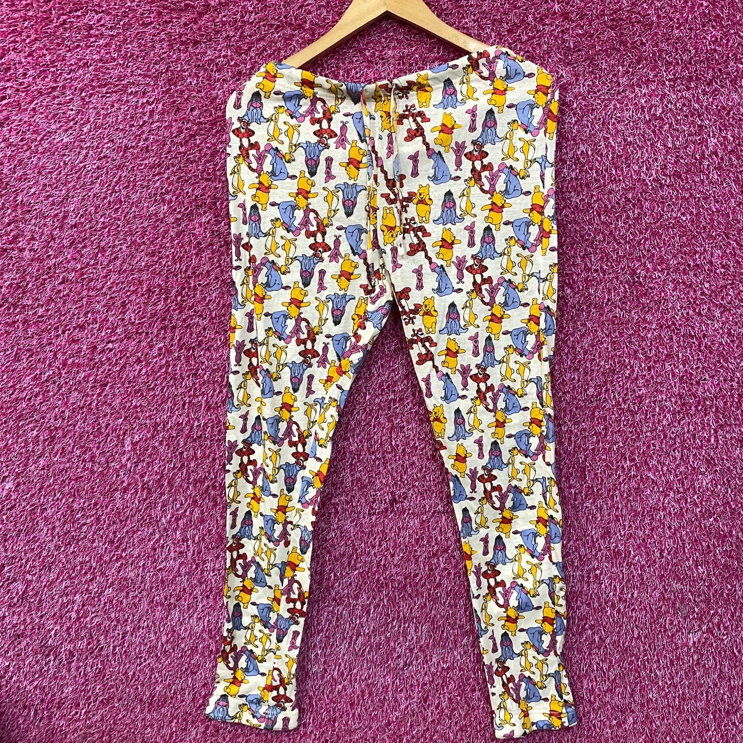 Disney Winnie The Pooh and Friends Yellow Lounge Pajama Pants XL