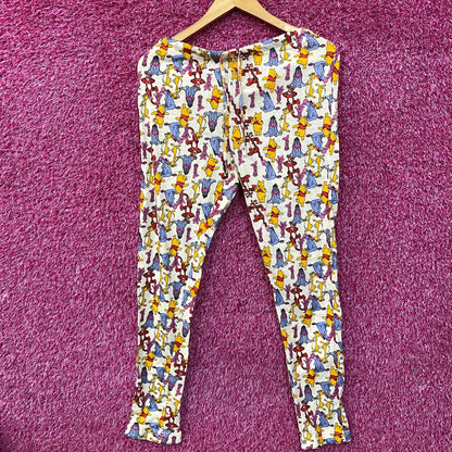 Disney Winnie The Pooh and Friends Yellow Lounge Pajama Pants XL