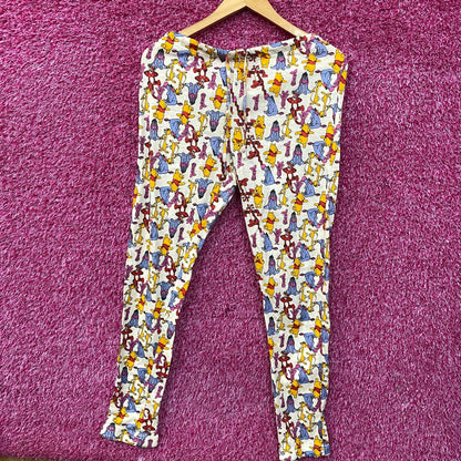Disney Winnie The Pooh and Friends Yellow Lounge Pajama Pants XL