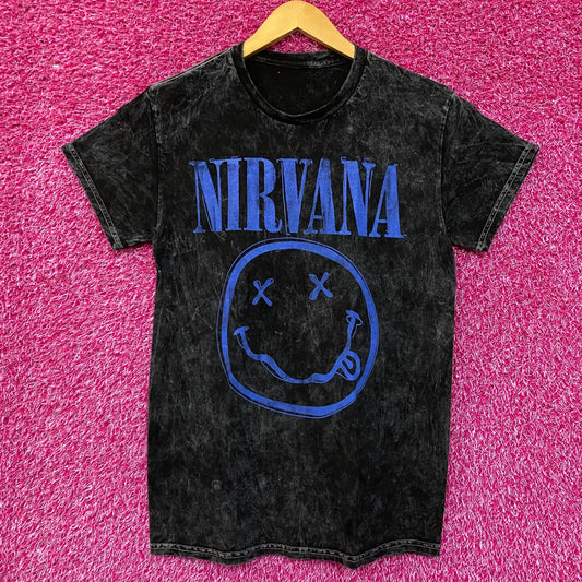 Nirvana Nevermind mineral Wash Grunge Tshirt size Small