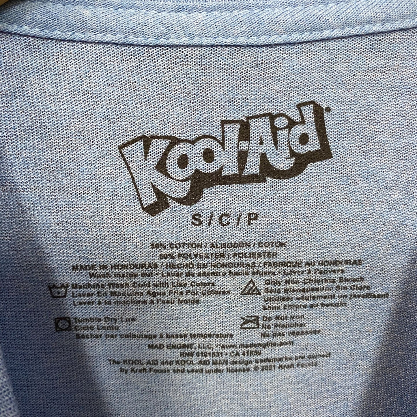 Kool-Aid Mens Oh Yeah Drink Mix Graphic T-Shirt Small