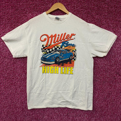 Junk Food Clothing Miller High Life Racing Flea Market Tee Large