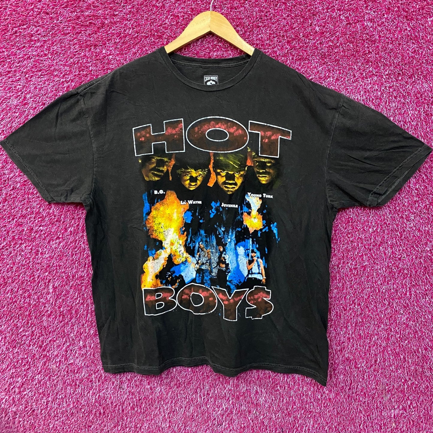 Hot Boys Guerrilla Warfare Album Cover T-shirt XL