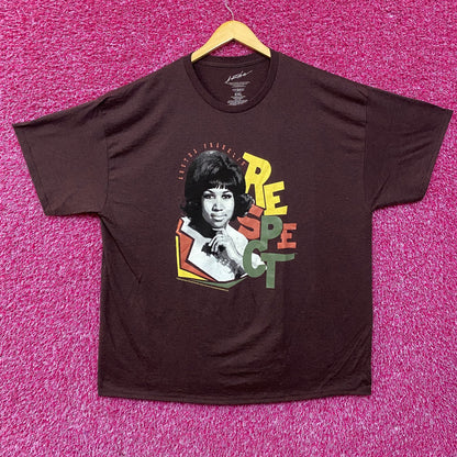 Aretha Frankling Queen Of Soul Respect T-Shirt 2XL