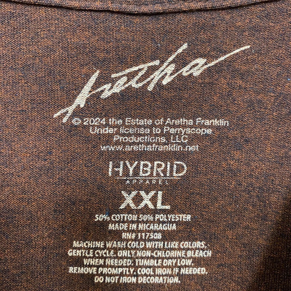 Aretha Frankling Queen Of Soul Respect T-Shirt 2XL