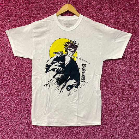 Bleach Renji Abarai Sun Anime T-Shirt Medium