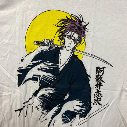 Bleach Renji Abarai Sun Anime T-Shirt Medium